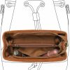 Doxo Doxo Purse Organizer Insert For Lv Neo Noe Bb Noe Series Bucket Bags,Tote Bag Organizer With Ykk Zipper,Velvet Multi-Pockets | Handbag Accessories