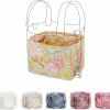 ArcDiary Arcdiary Rayon Purse Organizer Insert, Unique Pattern Bag Organizer, Bag In Bag For Luxury Bags, Fit Picotin 18/22 Bags (Pc18, French Tulips) | Handbag Accessories