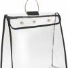 PATIKIL Patikil Handbag Dust Bags, Clear Purse Storage Organizer Large Size Pvc Dustproof Handbag Cover Transparent Purse Protector, Black | Handbag Accessories