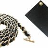 YESIKIMI Yesikimi Conversion Kit Real Cowhide Leather Chain+Insert Compatible With Chanel Flap Long Wallet Gift For Her | Handbag Accessories