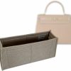 SAMORGA Samorga (2-106/ Hk25-Sellier-U Bag Organizer For H-Kelly 25 Sellier Bag Organizer Insert Innerbag (2Mm Dune) | Handbag Accessories