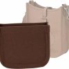 LOUKAYCCI Loukaycci Felt Organizer For H Evelyne 16 Bag, Premium Purse Felt Insert (E16, Brown) | Handbag Accessories