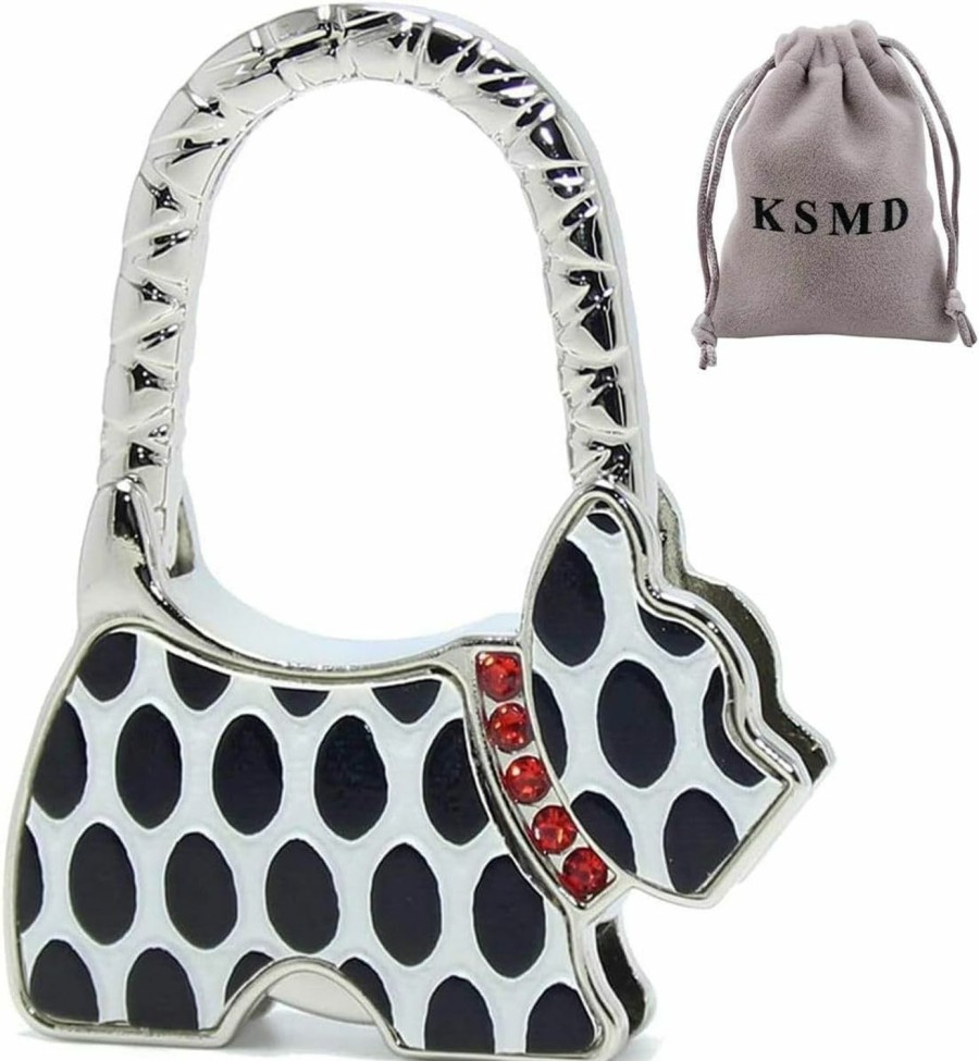 KSMD Ksmd Purse Hooks For Table And Bars,Portable Purse Hanger Organizers Hooks Handbag Holder Pocketbook Holder Bag Storage For Desk Bag Hook,Foldable Folding Table Hook Hanger | Handbag Accessories