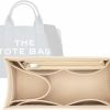 Lckaey Lckaey Tote Bag Insert For Medium Tote Bag Insert Organizer Y065Khaki-M | Handbag Accessories