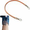 W Wellshine Cowhide Genuine Leather Purse Strap,Round Leather Cord For Diy Vintage Purse Straps | Handbag Accessories