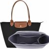 D.DUO D.Duo Bag Insert Organizer, Purse Accessories, Longchamp Long Handle Tote Organizer (L(Long Handle), Dark Blue) | Handbag Accessories