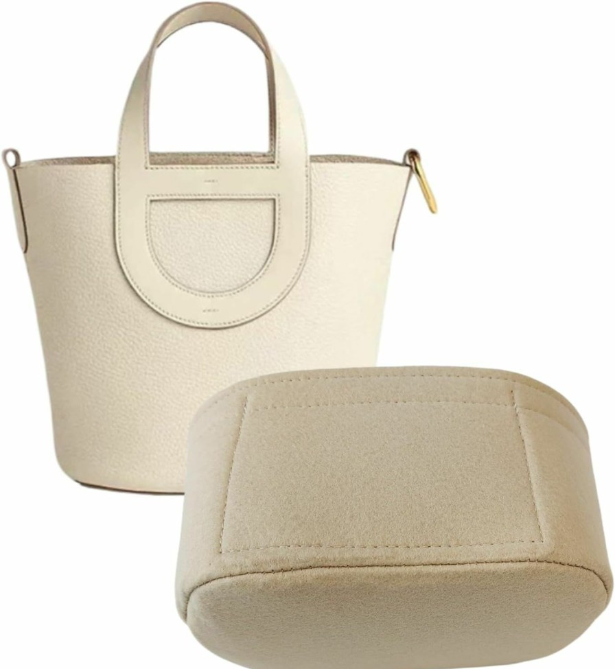 TROBER Trober Bag Organizer For In The Loop 18 Bag,Bag Insert For In The Loop 18 Bag,Beige Color | Handbag Accessories