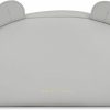 KATIE LOXTON Katie Loxton Baby Organizer Medium Vegan Leather Zippered Pouch In Grey | Handbag Accessories