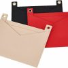 WADORN Wadorn 3 Colors Felt Handbag Insert Liner, Mini Purse Insert Organizer Small Wallet Crossbody Conversion Kit With Eyelets For Envelope Clutch Pochette Card Holder Insert Liner Storage,3.14X3.54 Inch | Handbag Accessories