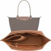 LOUKAYCCI Loukaycci Purse Organizer Insert For Le Pliage Large Handbags Insert Organizer (Earthcolor, Large) | Handbag Accessories