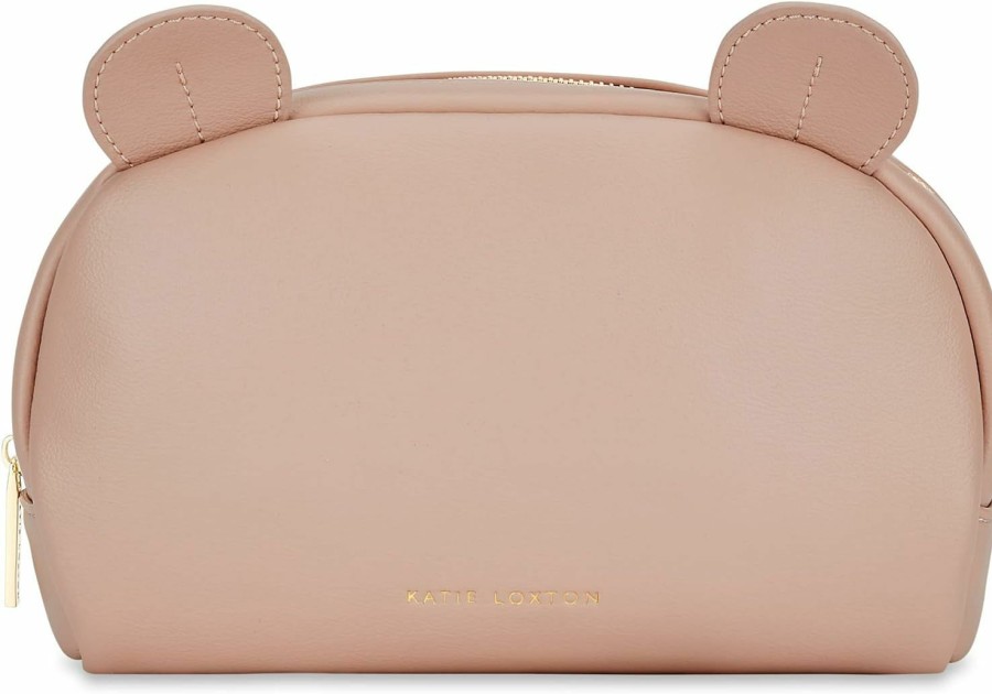 KATIE LOXTON Katie Loxton Baby Organizer Medium Vegan Leather Zippered Pouch In Pink | Handbag Accessories