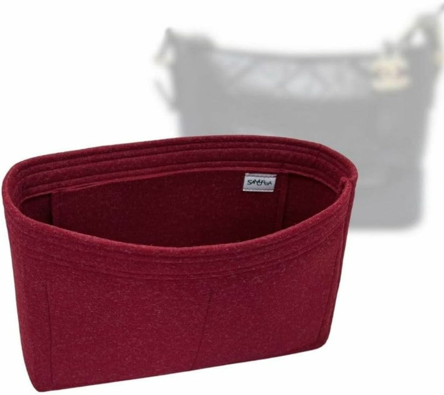 SAMORGA Samorga (3-126/ Cha-Gabrielle-Hobo-M Cha Gabrielle Hobo Medium 28Cm Bag Organizer Insert Innerbag (2Mm Cherry) | Handbag Accessories