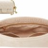 WADORN Wadorn Purse Organizer Insert For Handbags, Velvet Bag Organiser Shaper Insert Rectangular Shoulder Bags Insert For Lv Old Model Pochette Accessories Structured Bag Organizer, 9X4.5X2 Inch, Beige | Handbag Accessories