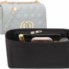 Lckaey Lckaey Purse Organizer Insert For Tote Bag Organizer Insert 3072Black-M | Handbag Accessories