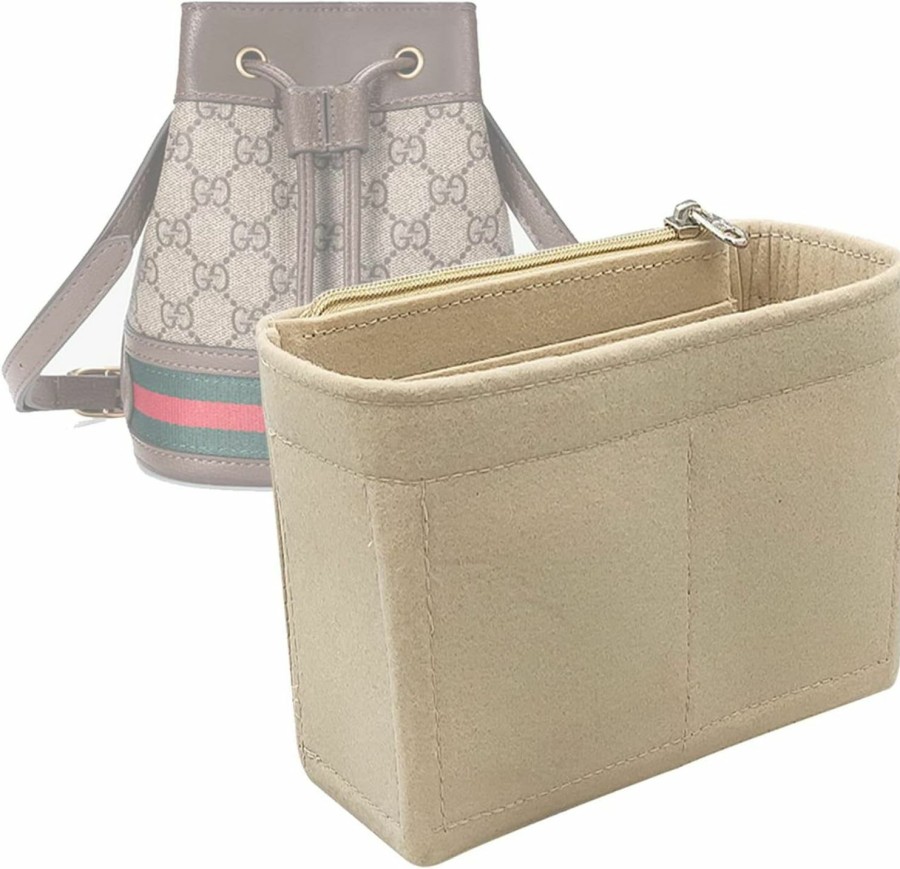 Lckaey Lckaey Purorganizer Is Used For Ophidia Bucket Bag, Small And Medium Inner Bag Storage And Finishing Bag Insert.3011Beige-S | Handbag Accessories