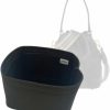 SAMORGA Samorga (10-32/ P-Leather-Bucket-1Be018 Pra Leather Bucket 1Be018 Bag Organizer Insert Innerbag (2Mm Black) | Handbag Accessories