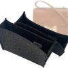 SAMORGA Samorga (2-16/ H-Constance-18-U H-Constance 18 Bag Organizer Insert Innerbag A Set Of 2 (1.2Mm Black Heather) | Handbag Accessories