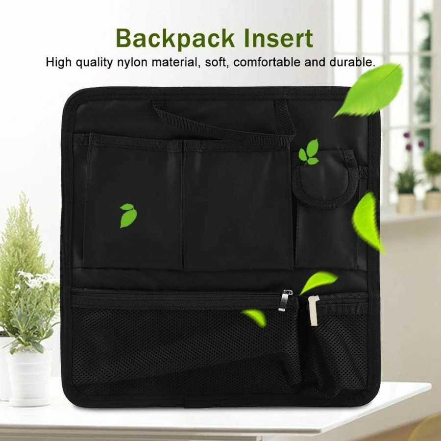 Garosa Universal Backpack Insert Organizer Travel Bag Slip Gadget Organization Kit Multi-Item Finishing Storage Bag Travel Shoulder Organizer(B) | Handbag Accessories