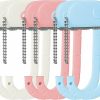 CAIRIAC Cairiac Elephant Purse Hook For Table, Desk Bag Hanger Hooks For Desk, Purse Holder For Table Hook Heavy Duty, Portable Handbag Holders For Women'S Bags Hanging On Desktop (6 Pack, Pink, White, Blue) | Handbag Accessories