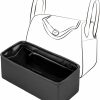 JLYZ Moon Jlyz Moon Purse Organizer Insert For Handbags, Silk Bag Organizer For Luxury Tote & Purse, Tote Bag,Silky Smooth, Bag Organizer With Zipper Fit For Lindy19(Ld19 With Zipper,Black) | Handbag Accessories