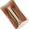 WADORN Wadorn Felt Purse Organizer Insert, Handbag Tote Shaper For Picotin 22 Bucket Bag Liner Bag Compartment Inside Women Bag In Bag For Hermes Picotin 22, Beige, 8.66X5.51X6.1 Inch | Handbag Accessories