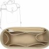 Lckaey Lckaey Purse Backpack Organizer For Le Pliage Knapsack Felt Bag Insert Organizer Multi Pocket 1013Beige | Handbag Accessories