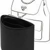 JLYZ Moon Jlyz Moon Duma Bag Insert, Organizer Insert Compatible With Chanel Duma Backpacks, Silk Bag Organizer For Duma 23A/23P Medium, Lightweight And Soft Touch (Medium, Black) | Handbag Accessories