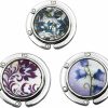 FOME Fome Handbag Hanger, Set Of 5 Foldable Purse Hook Purse Table Hook Holder Round Bling Bag Hanger Hook 1.77X3.54In Mixed Color | Handbag Accessories