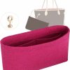 Lckaey Lckaey Pouch Kit, Purse Insert Organizer For Neverfull Mm Gm Accessoires Handbag3032-Red | Handbag Accessories