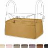 DGAZ Dgaz Purse Organizer Insert,Silk Bag Organizer,Luxury Handbag & Tote Shaper Fits Lindy 19/26/30/34 Bags(Gold,Ld26) | Handbag Accessories