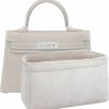 LIZHYY Lizhyy Purse Organizer Insert, Handbag & Tote Organizer, Bag In Bag, Perfect For Hermes Kelly 25 28 32 Insert Organizer (Kelly 28) | Handbag Accessories