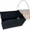 SAMORGA Samorga (1-44/ Lv-Dauphine-Mm-U Lv Dauphine Mm A Set Of 2 Bag Organizer Insert Innerbag (1.2Mm Black) | Handbag Accessories