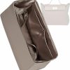 ZYZii Zyzii Silk Purse Organizer For Hermes 2424 Mini/29/35,Insert Bag In Bag,Luxury Handbag Tote Lining Bag Shapers(Etoupe Grey,2424Mini) | Handbag Accessories