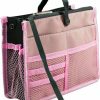 Dahlia Dahlia Nifty Patented Handbag Purse Organizer Insert - 18 Compartments - Tan | Handbag Accessories