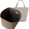 SAMORGA Samorga (2-88/ H-P18-R Bag Organizer For H-Picotin 18 : Raw-Edge Bag Organizer Insert Innerbag (2Mm Dark Dune) | Handbag Accessories