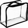 PATIKIL Patikil Handbag Dust Bags, Clear Purse Storage Organizer Xxl Size Pvc Dustproof Handbag Cover Transparent Purse Protector, Black | Handbag Accessories