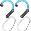 GEAR AID Gear Aid Heroclip (Mini) Carabiner Gear Clip And Hook, For Hanging Bags, Purses, Lanterns, Strollers, Tools, Helmets, Water Bottles, And More | Handbag Accessories