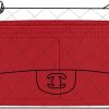 Lckaey Lckaey Bag Organizer For Bag Classic Flap Cf Jumbo Bag Purse Insert - Handbag Felt Insert Y069Claret-M | Handbag Accessories