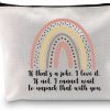 G2TUP G2Tup Ted Tv Show Inspired Gift Ted Coach Cosmetic Bag Motivational Quote Makeup Bag Soccer Fan Gift Tv Show Merch (Ted Coach White Bag) | Handbag Accessories