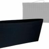 SAMORGA Samorga (12-39/ Bv-Pouch-L-608249 Bag Organizer For Bv Intrecciato Strap Clutch Large Bag Organizer Insert Innerbag (1.2Mm Black) | Handbag Accessories