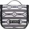 ARIAT Ariat Women'S Black Aztec Cosmetic Travel Bag | Handbag Accessories