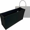 SAMORGA Samorga (10-27/ P-Galleria-M-U Galleria Medium 32Cm Bag Organizer Insert Innerbag (2Mm Black) | Handbag Accessories