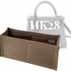 SAMORGA Samorga (2-50/ Hk28-U) H-Kelly 28 Bag Organizer Insert Innerbag (2Mm Dark Dune) | Handbag Accessories