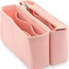 ZARSIO Zarsio Felt Purse Organizer Insert Bag Organizer, A Set Of 2 (Beige) | Handbag Accessories