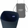 SAMORGA Samorga (9-45/ Sl-Teddy-Bucket-S Sl Teddy Small Bucket Bag Organizer Insert Innerbag (2Mm Black) | Handbag Accessories