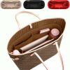 Lckaey Lckaey Felt Organizer For Purse & Tote Bag Shaper Organizer Insert Fit N Everfu.L Speed Y Handbag Y062Khaki-M | Handbag Accessories