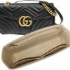 TROBER Trober Bag Organizer For Gg Marmont Small Bag,Bag Insert For Gg Marmont Small,Beige Color | Handbag Accessories