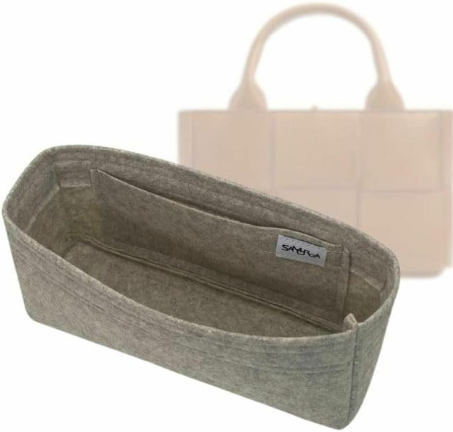 SAMORGA Samorga (12-43/ Bv-Arco-Tote-Candy Bv Arco Tote Candy, W20Cm Bag Organizer Insert Innerbag (1.2Mm Linen) | Handbag Accessories