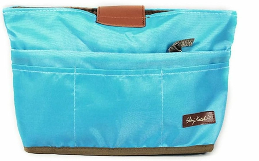 Wrapables Wrapables Ultimate Purse Insert/Handbag Organizer And Day Clutch, Sky Blue | Handbag Accessories