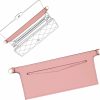 LOUKAYCCI Loukaycci Wallet Inserts Purse Chain Strap Crossbody Bag Accessories For Emilie,Chanel Wallet Into Crossbody Bag(Pink) | Handbag Accessories